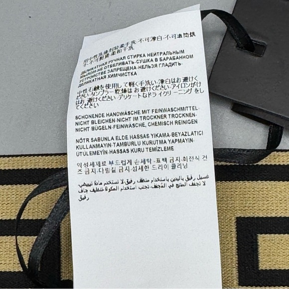 Men's Versace Greek Key Black & Gold Swim Briefs/Trunks NWT Size 5 Includes Bag - Picture 6 of 12